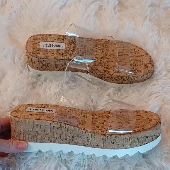Steve madden リアライズ ヒール トープ Amazon.com | Steve Madden Sunrise Wedge Sandals for Women